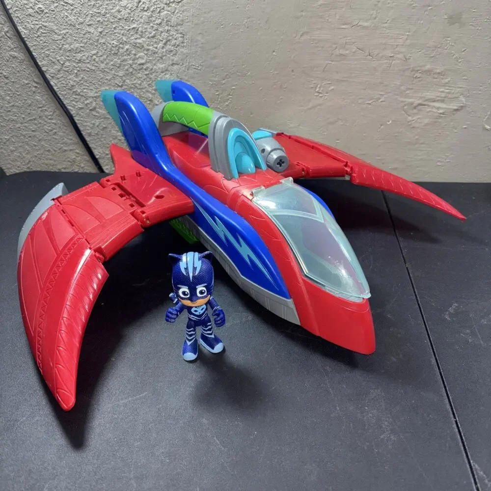 PJ Masks Air Jet Glider with Lights/Sounds Works With Figures